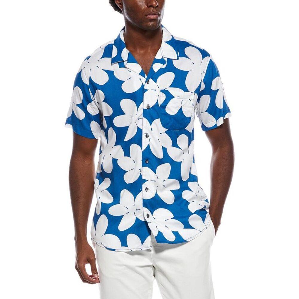 Sovereign Code Mens  Bay Shirt, Blue